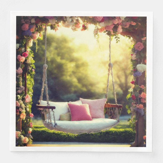 Guardanapo De Papel De Jantar Papel personalizado Napkins nos EUA (Frente)