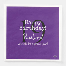 Guardanapo De Papel De Jantar Papel personalizável Nápoles HAMbyWG