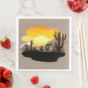 Guardanapo De Papel De Jantar Partido do Sudoeste Kokopelli Napkins