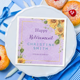 Guardanapo De Papel De Jantar Partido Românico de Aposentação da Cores de Cores 