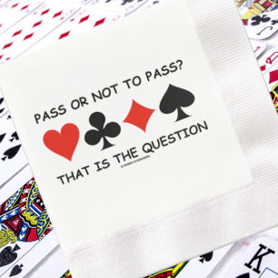 Guardanapo De Papel De Jantar Passar Ou Não Passar? Eis A Questão Bridge