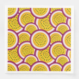 Guardanapo De Papel De Jantar Passion fruit slices