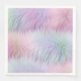 Guardanapo De Papel De Jantar Pele Arco-Íris