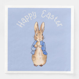 Guardanapo De Papel De Jantar Peter the rabbit Happy Easter greeting