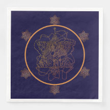 Placas de papel para estrelas judaicas de vinho de