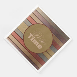 Guardanapo De Papel De Jantar Plum Dourado e Cinza Azul