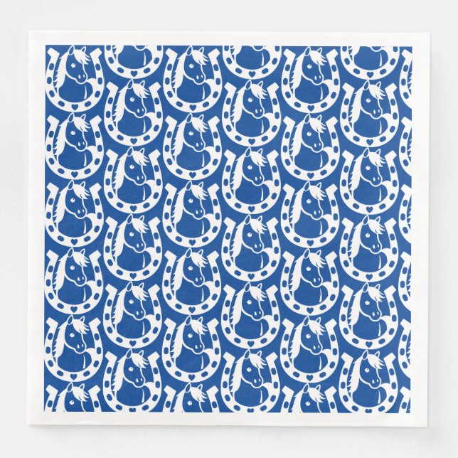 Guardanapo De Papel De Jantar Pony Club Rider (Frente)