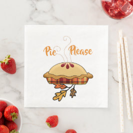 Guardanapo De Papel De Jantar Por favor | Pizza de Apple