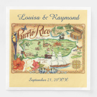 Guardanapo De Papel De Jantar Porto Rico Paper Napkin