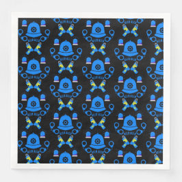 Guardanapo De Papel De Jantar Presentes E Acessórios Da Polícia Britânica