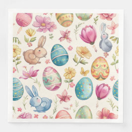 Guardanapo De Papel De Jantar Primavera Bloom Páscoa 6