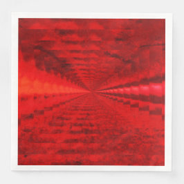 Guardanapo De Papel De Jantar Ressonante Janto Vermelho Brilhante Napkins