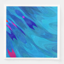 Guardanapo De Papel De Jantar Ripple do mar