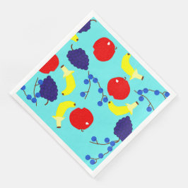 Guardanapo De Papel De Jantar Rotação de Frutas