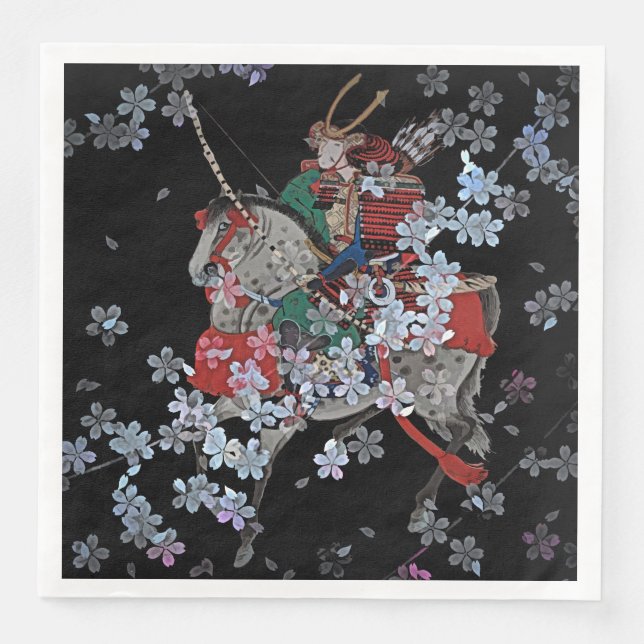 Guardanapo De Papel De Jantar Samurai Janta Papel Napkins (Frente)