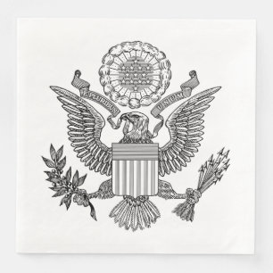 Guardanapo De Papel De Jantar Selo excelente dos Estados Unidos da América (EUA)