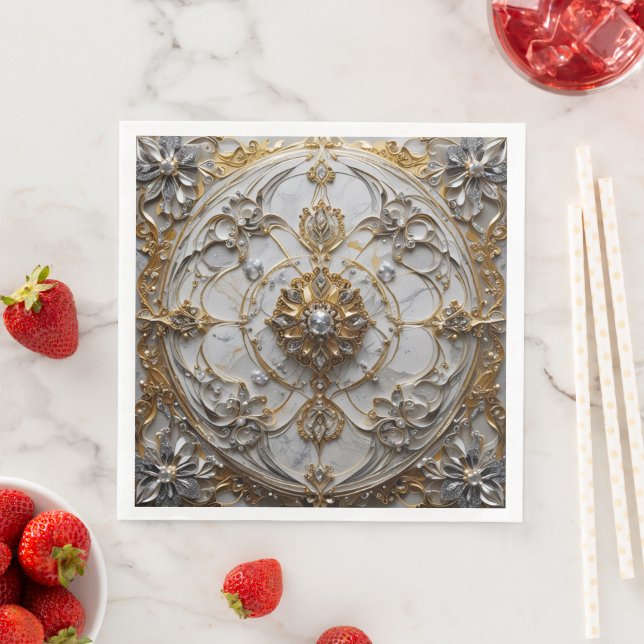 Guardanapo De Papel De Jantar Standard Dinner Napkin (Insitu)