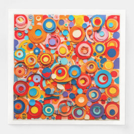 Guardanapo De Papel De Jantar Standard Dinner Napkins for Kids' Party