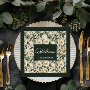 Guardanapo De Papel De Jantar Tableware Dourado Elegante Napkins Personalizado