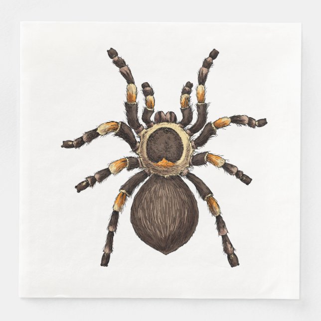 Guardanapo De Papel De Jantar Tarantula (Frente)