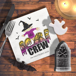 Guardanapo De Papel De Jantar The Scare Crew Welcome Purple ID1002