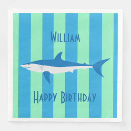 Guardanapo De Papel De Jantar TUBARÃO legal