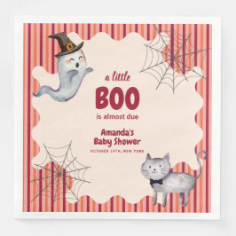 Guardanapo De Papel De Jantar Um pequeno Chá de fraldas de outono de Ghost Ghost