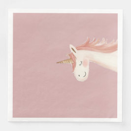 Guardanapo De Papel De Jantar Unicorn birthday Party napkin 