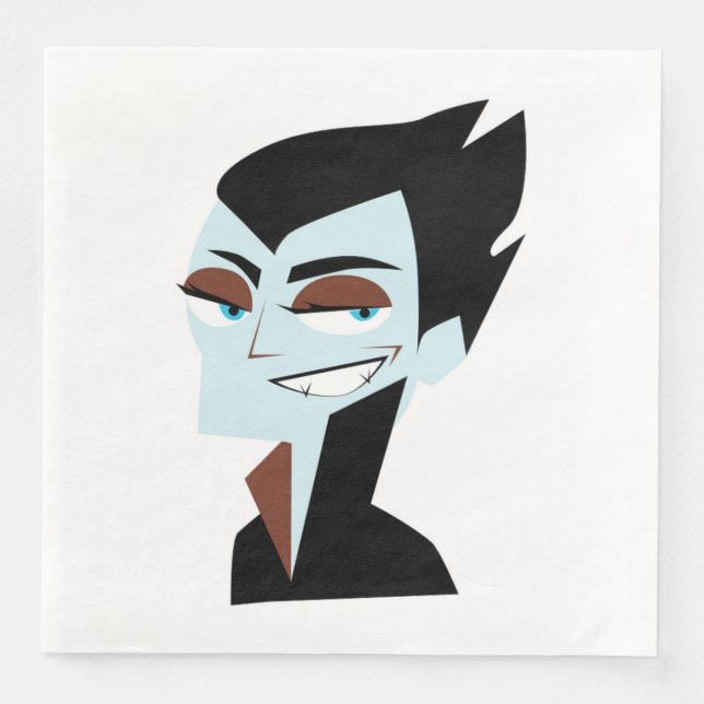 GUARDANAPO DE PAPEL DE JANTAR VAMPIRE (Frente)