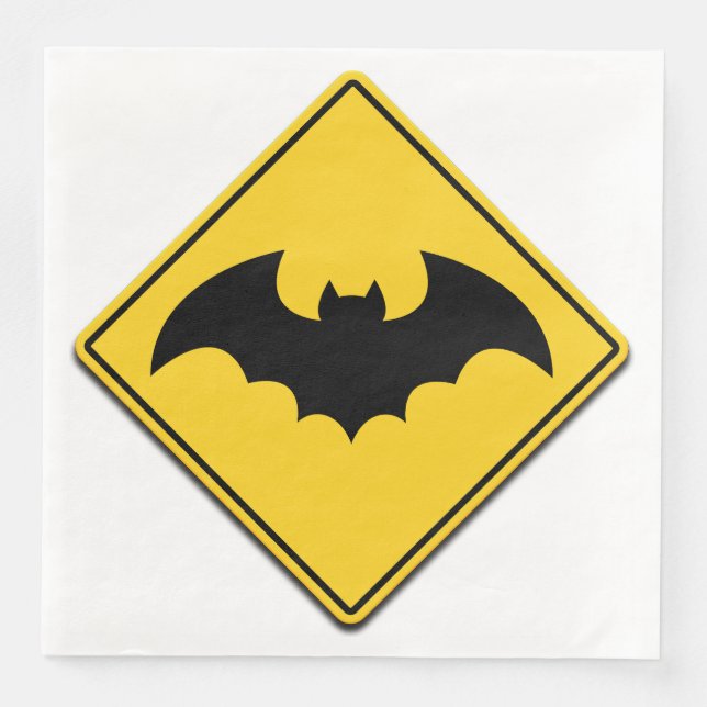 Guardanapo De Papel De Jantar Vampiro Bat Wareen (Frente)