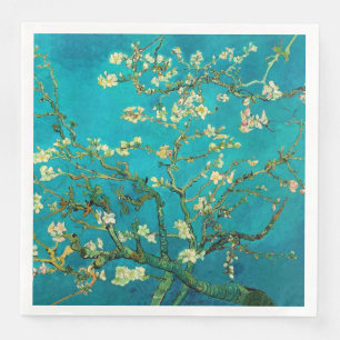 Guardanapo De Papel De Jantar Vincent Van Gogh Blossoming Almond Tree Arte Flora