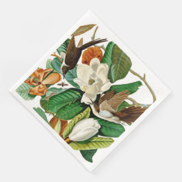 Guardanapo De Papel De Jantar Vintage Humming Bird Floral Decoupage