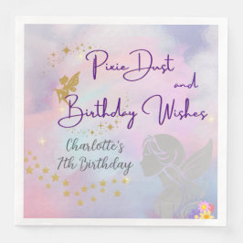 Guardanapo De Papel De Jantar Whimsic Fairy Girl