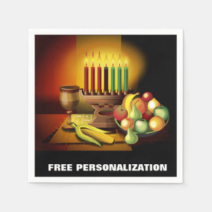 Guardanapo de papel de Kwanzaa