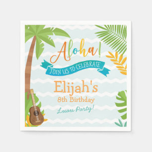 Guardanapo de papel de Luau