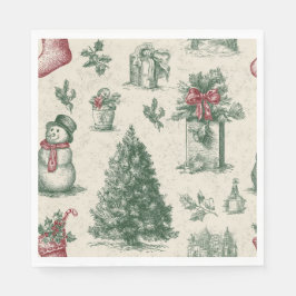 guardanapo de papel de Natal
