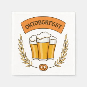 Guardanapo de papel de Oktoberfest