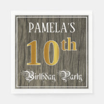 Décima Festa de aniversário — Dourada e aparências