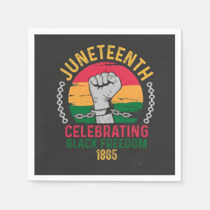Guardanapo De Papel Décima Junta Celebrando a Liberdade Negra 1865