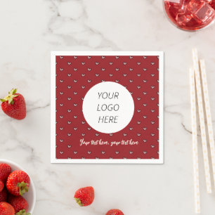 Guardanapo De Papel Decor de Partido de Logotipo Personalizado, Trende