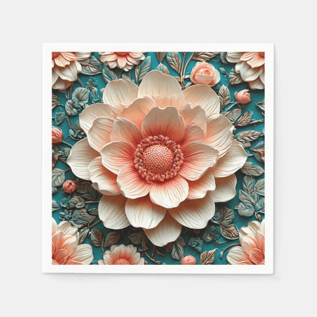 Guardanapo De Papel Decoração de Mesa para Jantar e Eventos Sofisticad (Frente)