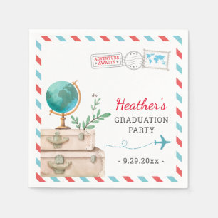 Guardanapo De Papel Decoração de papel para mesa de formatura de avent