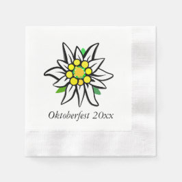 Guardanapo De Papel Decoração mínima de festa de Oktoberfest