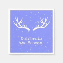 Guardanapo De Papel Deer Holiday Napkins