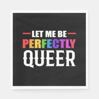 Guardanapo De Papel Defensor dos Direitos Humanos Perfeitamente Queer 