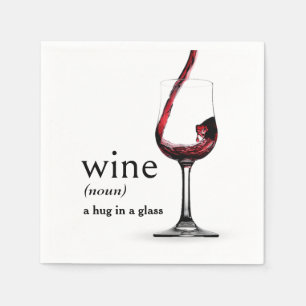Guardanapo De Papel Definição de VINHO do dicionário