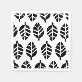 Guardanapo De Papel Deixa o padrão Impressão de batata