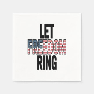 Guardanapo De Papel Deixe a liberdade tocar a largura viral