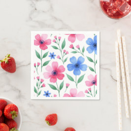 Guardanapo De Papel Delícia de Flor de Água de Rosas