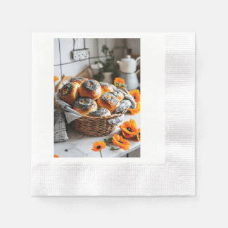 Guardanapo De Papel "Deliciosamente Fragrante Pedaços de Sementes de U